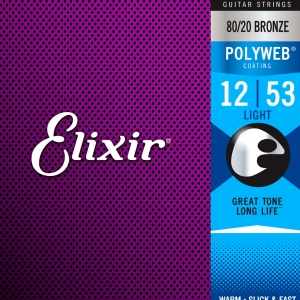 Elixir Polyweb 80/20   Light 12-53