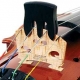 Violin Mute Ebony Flat Profile