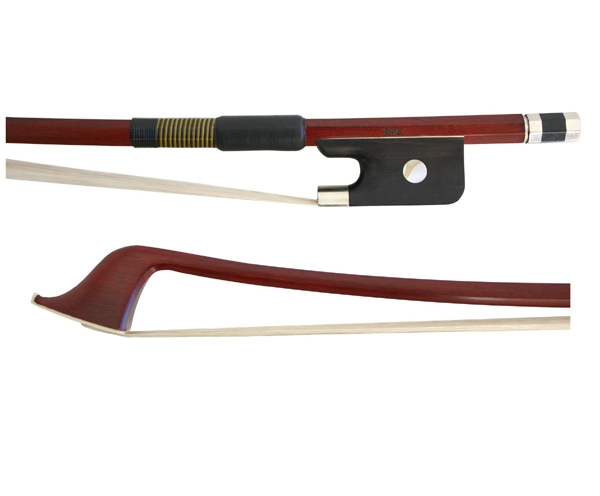 Double Bass Bow FPS Brazilwood Half Mount French style 1/2