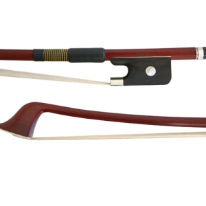 Double Bass Bow FPS Brazilwood Half Mount French style 1/4