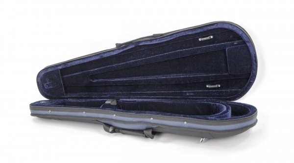TG Violin Case Dart Deluxe Lightweight Blk/Blue 4/4