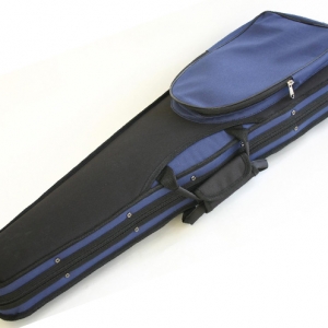 TG Violin Case Dart Deluxe Lightweight Blk/Blue 1/4