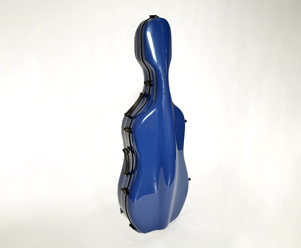 Cello Case Fibreglass HQ Deluxe Dark Blue 4/4
