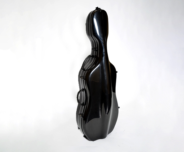 Cello Case Fibreglass HQ Deluxe Black 4/4