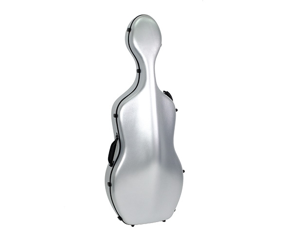 Cello Case Polycarbonate HQ Brushed Silver 4/4