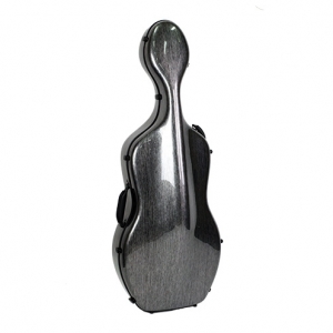 Cello Case Polycarbonate HQ Brushed Silver&Black 4/4