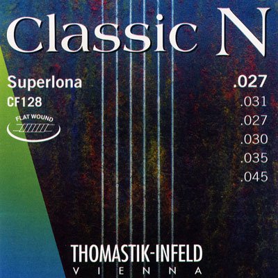Thomastik Classic N Nylon Flat Wound Superlona chrome G
