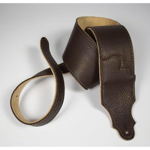 Franklin Original  3" Chocolate Glove Leather with Gold Stitching