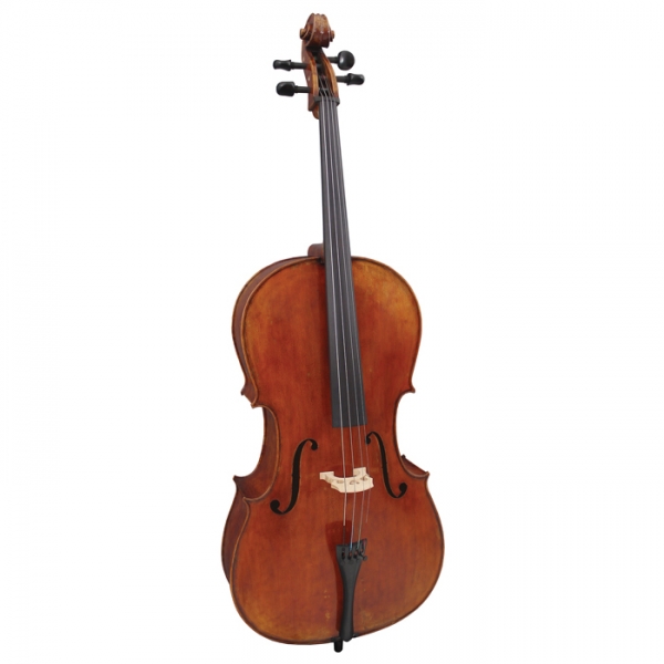 Hidersine Reserve 4/4 Solid Carved Cello Outfit with Case