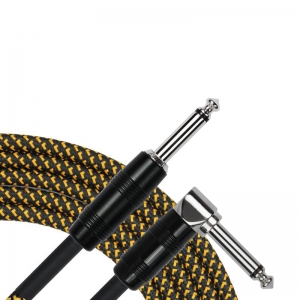 Kirlin 10ft Tweed Woven Guitar Cable Straight - RA