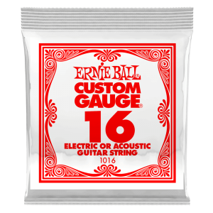 .016 Plain Steel Electric or Acoustic Guitar String