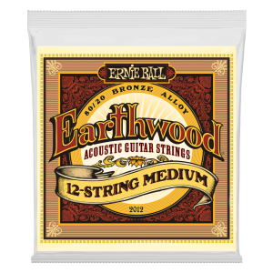 Earthwood Medium 12-String 80/20 Bronze Acoustic Guitar Strings - 11-28 Gauge