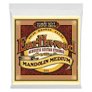 Earthwood Mandolin Medium Loop End 80/20 Bronze Acoustic Guitar Strings - 10-36 Gauge