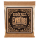 Everlast Light Coated Phosphor Bronze Acoustic Guitar Strings - 11-52 Gauge