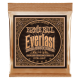 Everlast Extra Light Coated Phosphor Bronze Acoustic Guitar Strings - 10-50 Gauge