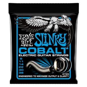 Extra Slinky Cobalt Electric Guitar Strings - 8-38 Gauge