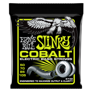 Regular Slinky Cobalt Electric Bass Strings - 50-105 Gauge