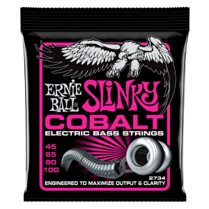 Super Slinky Cobalt Electric Bass Strings - 45-100 Gauge