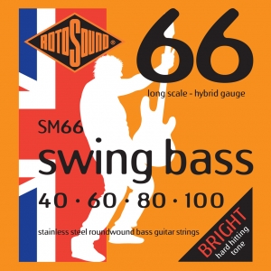 Rotosound Swing Bass 66 Hybrid 40-100 Stainless