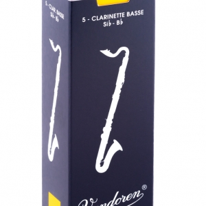 Vandoren Bass Clari Reed Trad 5Box  4