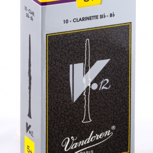 Vandoren B Flat Clari Reed V12 10Box  5.5+