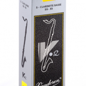 Vandoren Bass Clari Reed V12 5Box  4.5