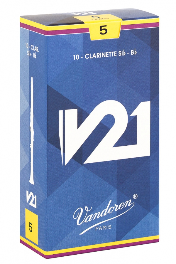 Vandoren B Flat Clari Reed V21 10Box  5