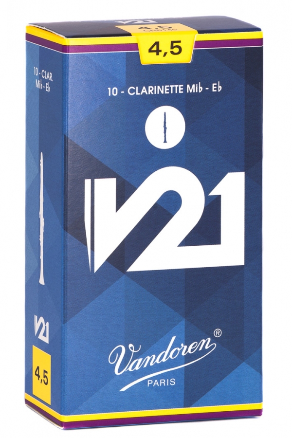 Vandoren E Flat Clari Reed V21 10Box  4.5