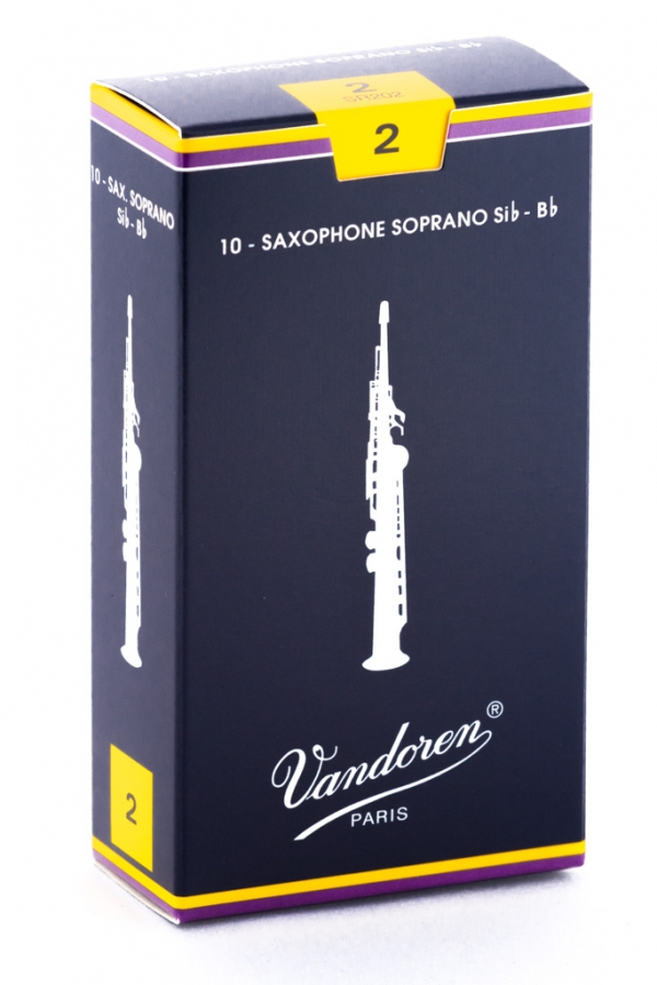 Vandoren Sop Sax Reed Trad 10Box  2