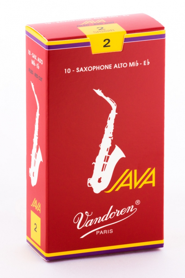 Vandoren Alto Sax Reed Java Red 10Box  2