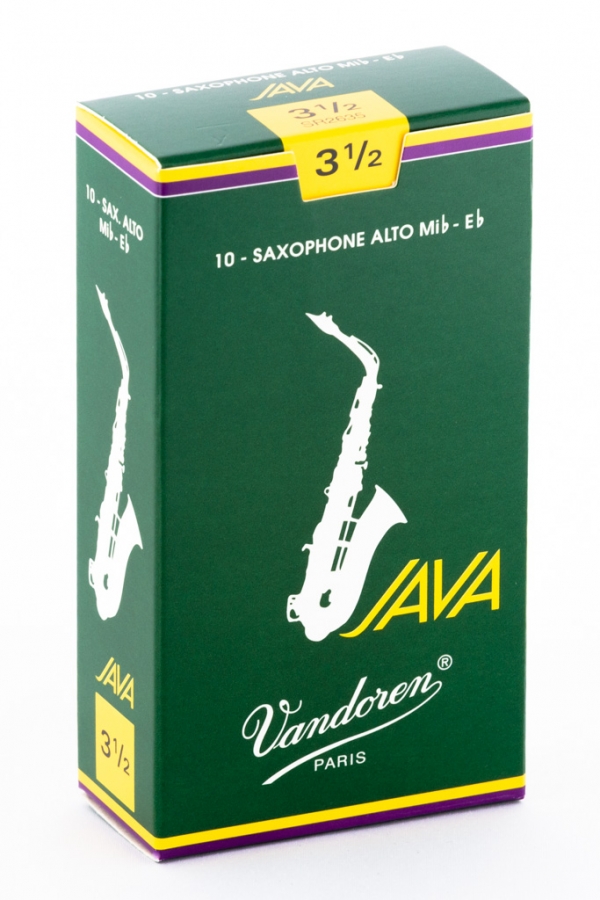 Vandoren Alto Sax Reed Java 10Box  3.5