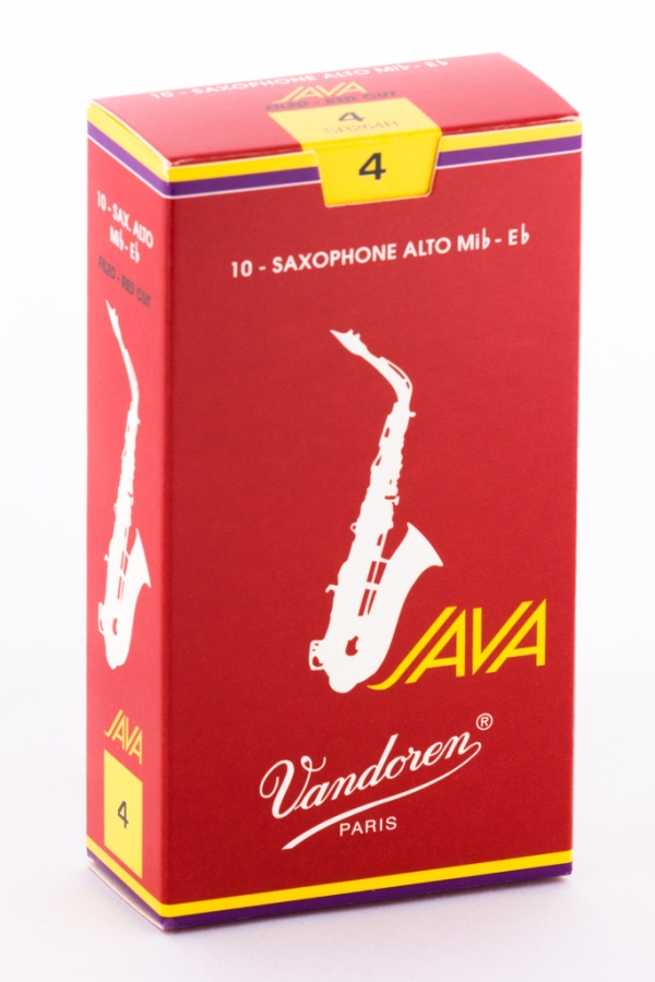 Vandoren Alto Sax Reed Java Red 10Box  4