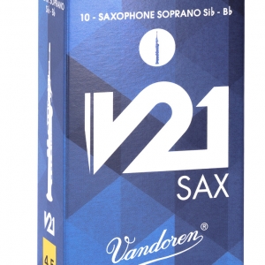 Vandoren Sop Sax Reed V21 10Box  4.5
