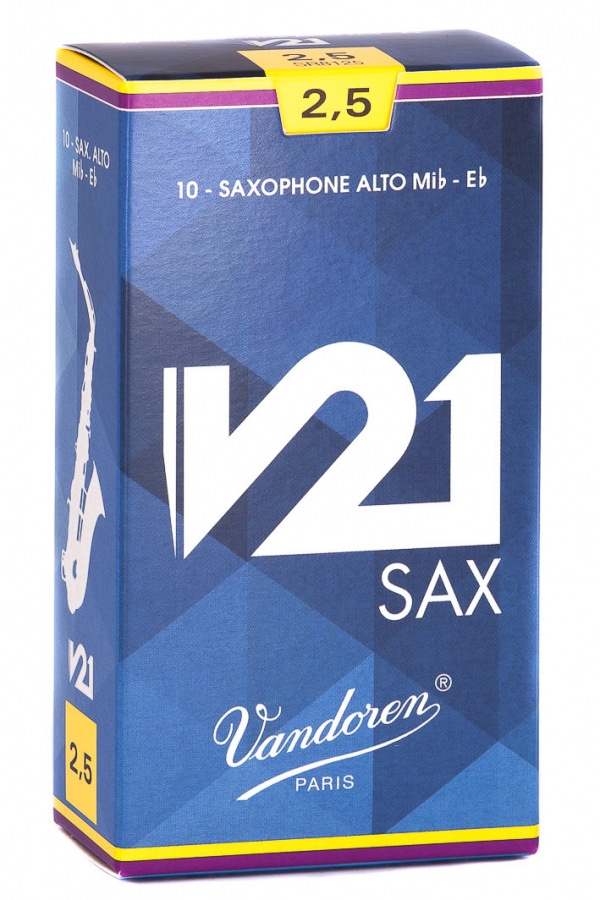 Vandoren Alto Sax Reed V21 10Box  2.5