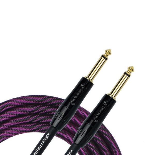 Kirlin 10ft Premium Plus Wave Purple Guitar Cable