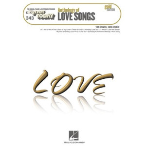 EZ PLAY 343 ANTHOLOGY OF LOVE SONGS GOLD EDITION