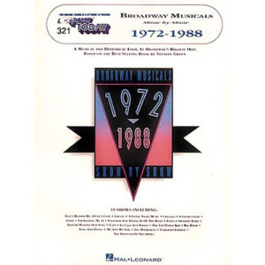 EZ PLAY 321 BROADWAY MUSICALS SHOW 1972-88
