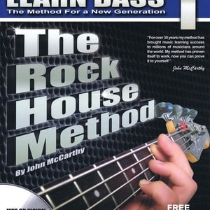 ROCK HOUSE METHOD LEARN BASS 1 BK/CD