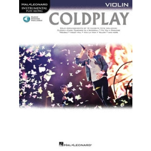 COLDPLAY PLAYALONG FOR VIOLIN BK/OLA