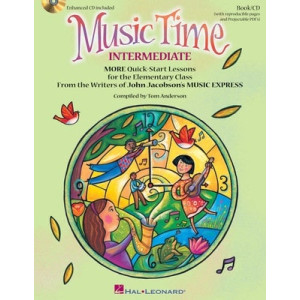 MUSIC TIME INTERMEDIATE BK/CDR REPRO GR3-6