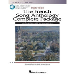 FRENCH SONG ANTHOLOGY COMPLETE PACKAGE HIGH BK/OLA