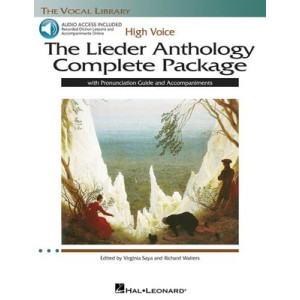 LIEDER ANTHOLOGY COMPLETE BK/5CDS HIGH VOICE