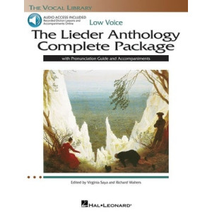 LIEDER ANTHOLOGY COMPLETE BK/5CDS LOW VOICE