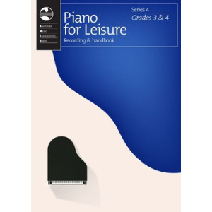 AMEB PIANO FOR LEISURE GRADE 3 TO 4 SERIES 4 REC/HANDBOOK