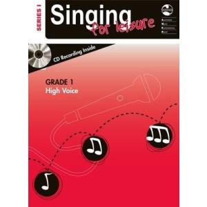 AMEB SINGING FOR LEISURE BK/CD GRADE 1 HIGH SERIES 1