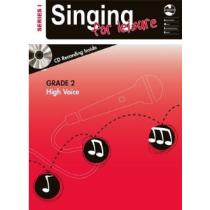 AMEB SINGING FOR LEISURE BK/CD GRADE 2 HIGH SERIES 1