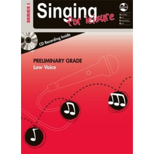 AMEB SINGING FOR LEISURE BK/CD PRELIM LOW SERIES 1