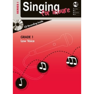 AMEB SINGING FOR LEISURE BK/CD GRADE 1 LOW SERIES 1