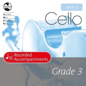 AMEB CELLO GRADE 3 SERIES 2 RECORDED ACCOMP CD