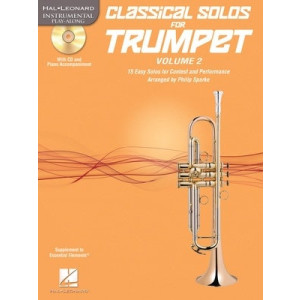 CLASSICAL SOLOS FOR TRUMPET V2 BK/CD